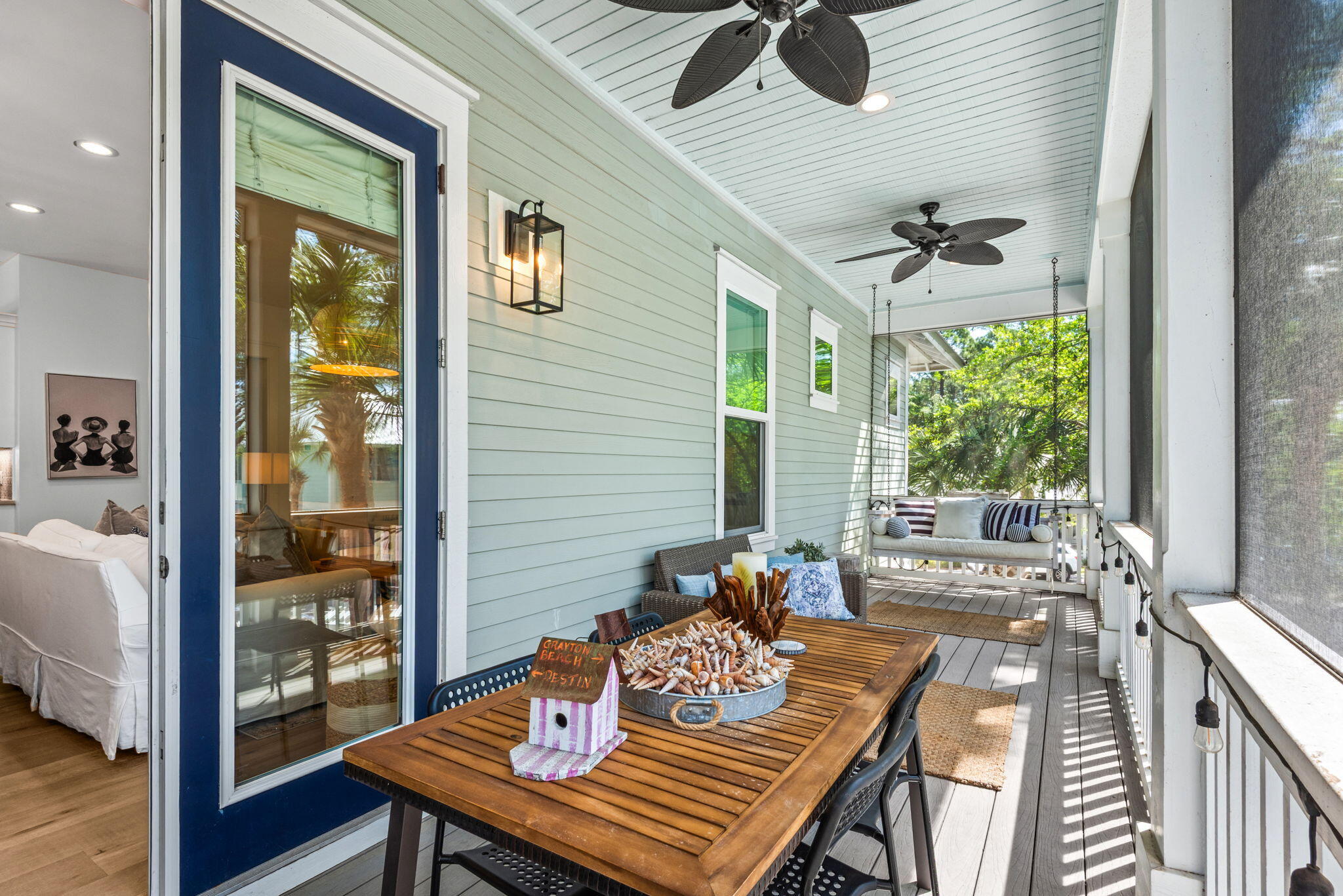 114 Eastern Lake Court Santa Rosa Beach, FL 32459 - Photo 12 of 64 a view of a dining room with furniture window and outside view