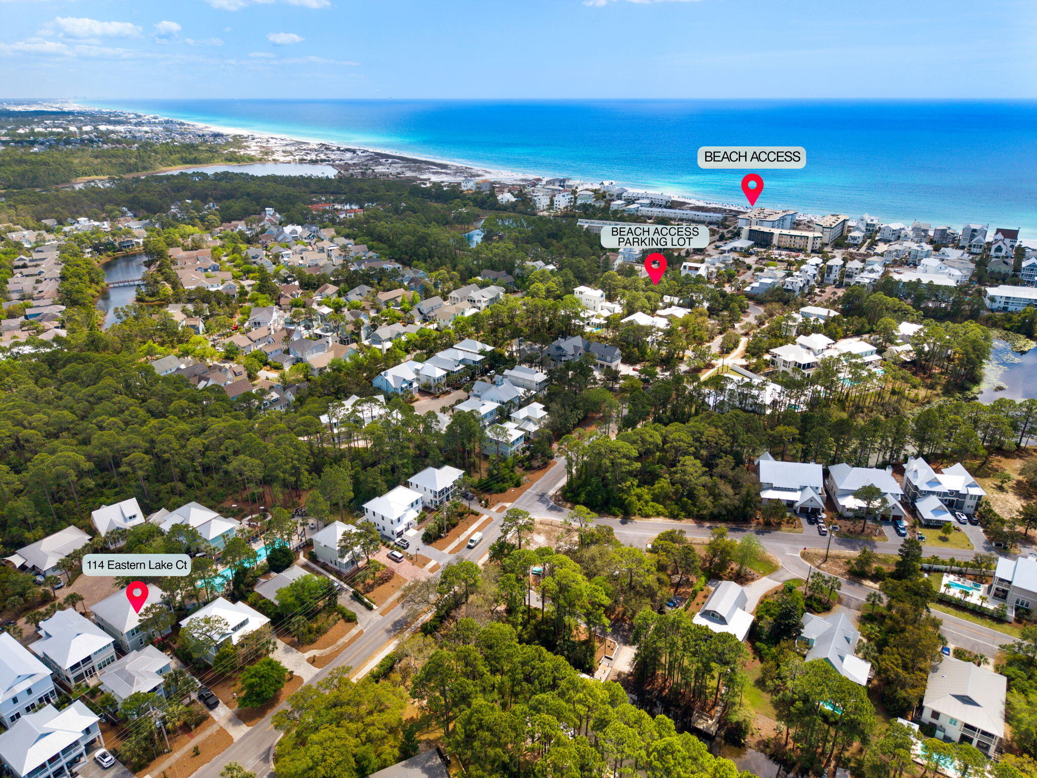 114 Eastern Lake Court Santa Rosa Beach, FL 32459 - Photo 57 of 64 94-114 Eastern Lake Ct_Drones_20260410_1
