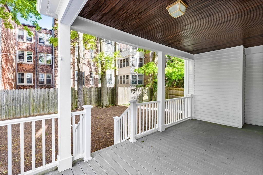 87 Coolidge Street, Unit 2 Brookline, MA 02446 - Photo 29 of 34 a view of a porch