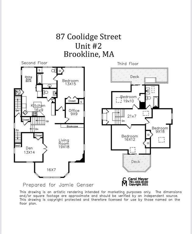 87 Coolidge Street, Unit 2 Brookline, MA 02446 - Photo 34 of 34