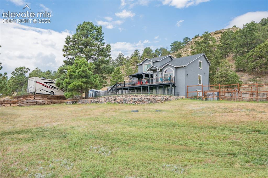 17370 Sweet Road Peyton, CO 80831 - Photo 10 of 38 View of yard