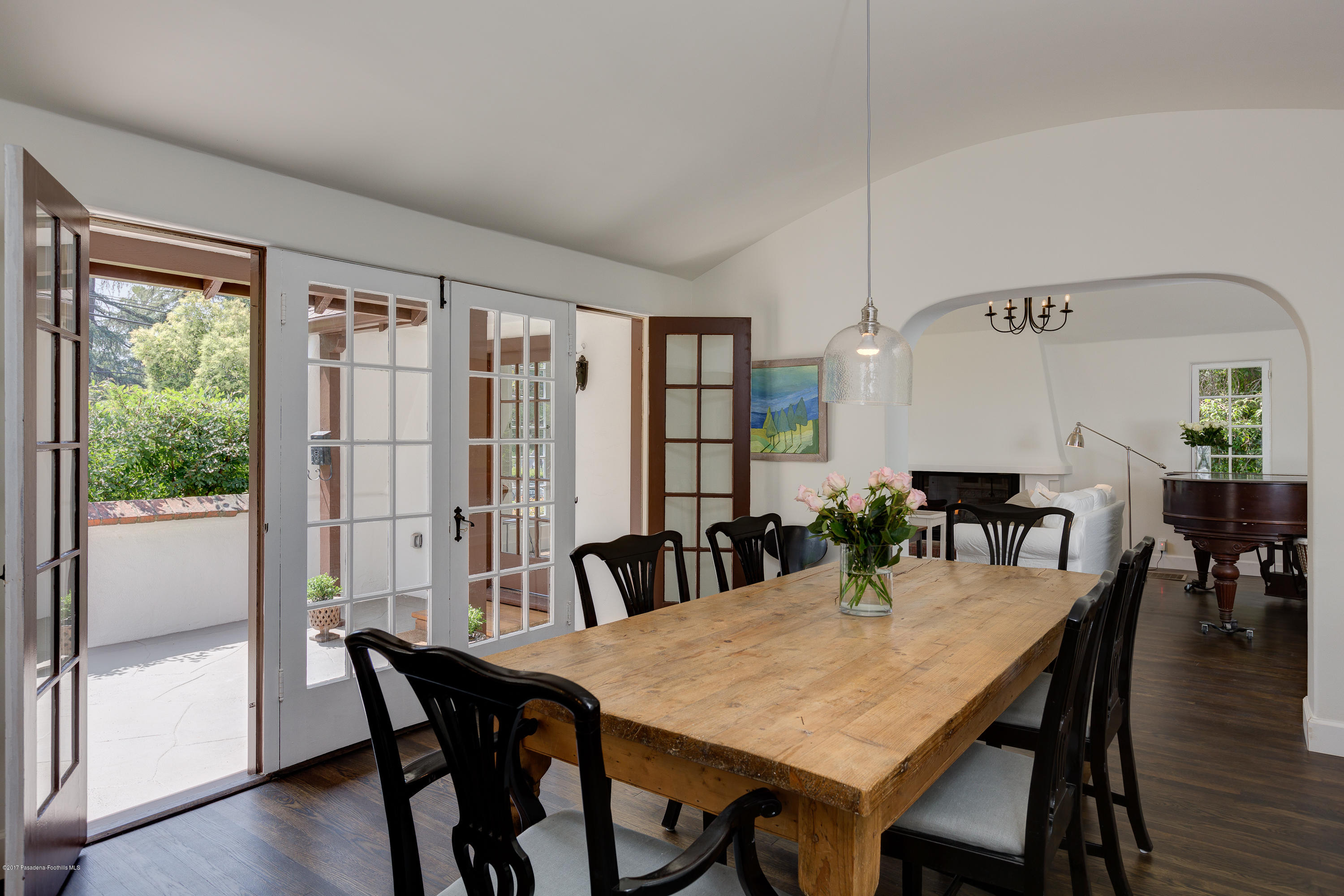 2529 Marengo Avenue Altadena, CA 91001 - Photo 12 of 42 a view of a a dining room with furniture window and wooden floor