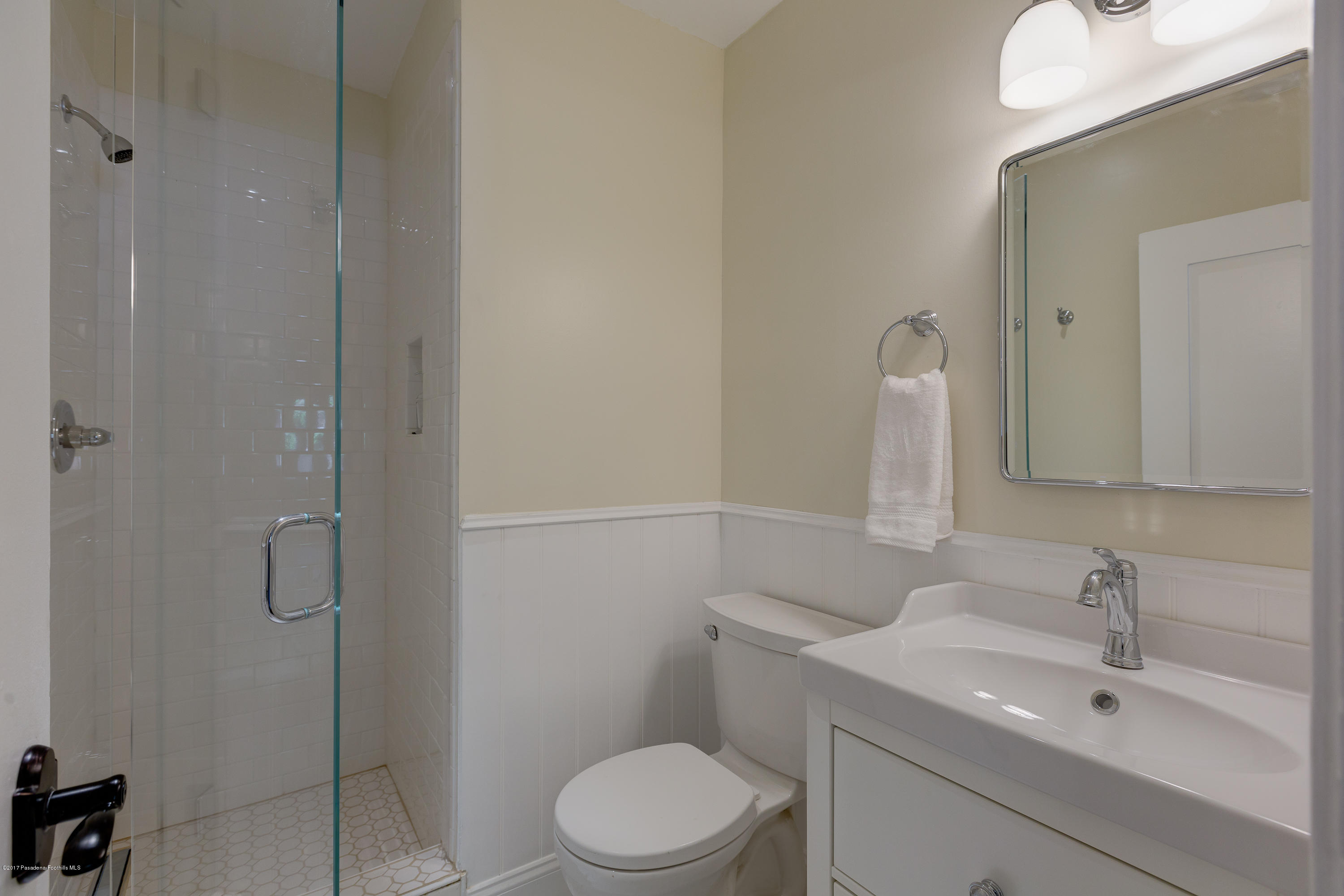 2529 Marengo Avenue Altadena, CA 91001 - Photo 25 of 42 a bathroom with a sink toilet and shower