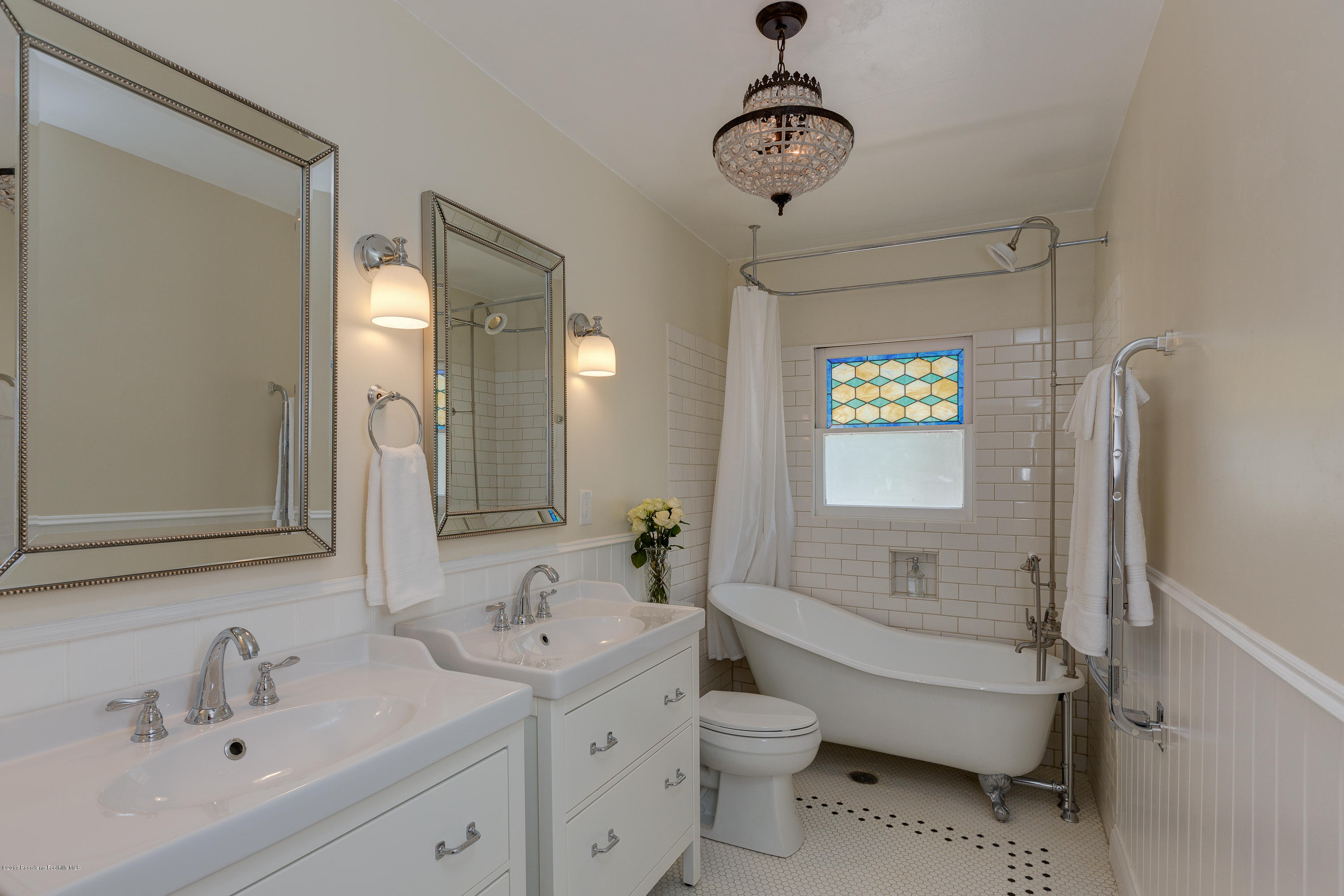 2529 Marengo Avenue Altadena, CA 91001 - Photo 28 of 42 a bathroom with a sink a toilet and shower