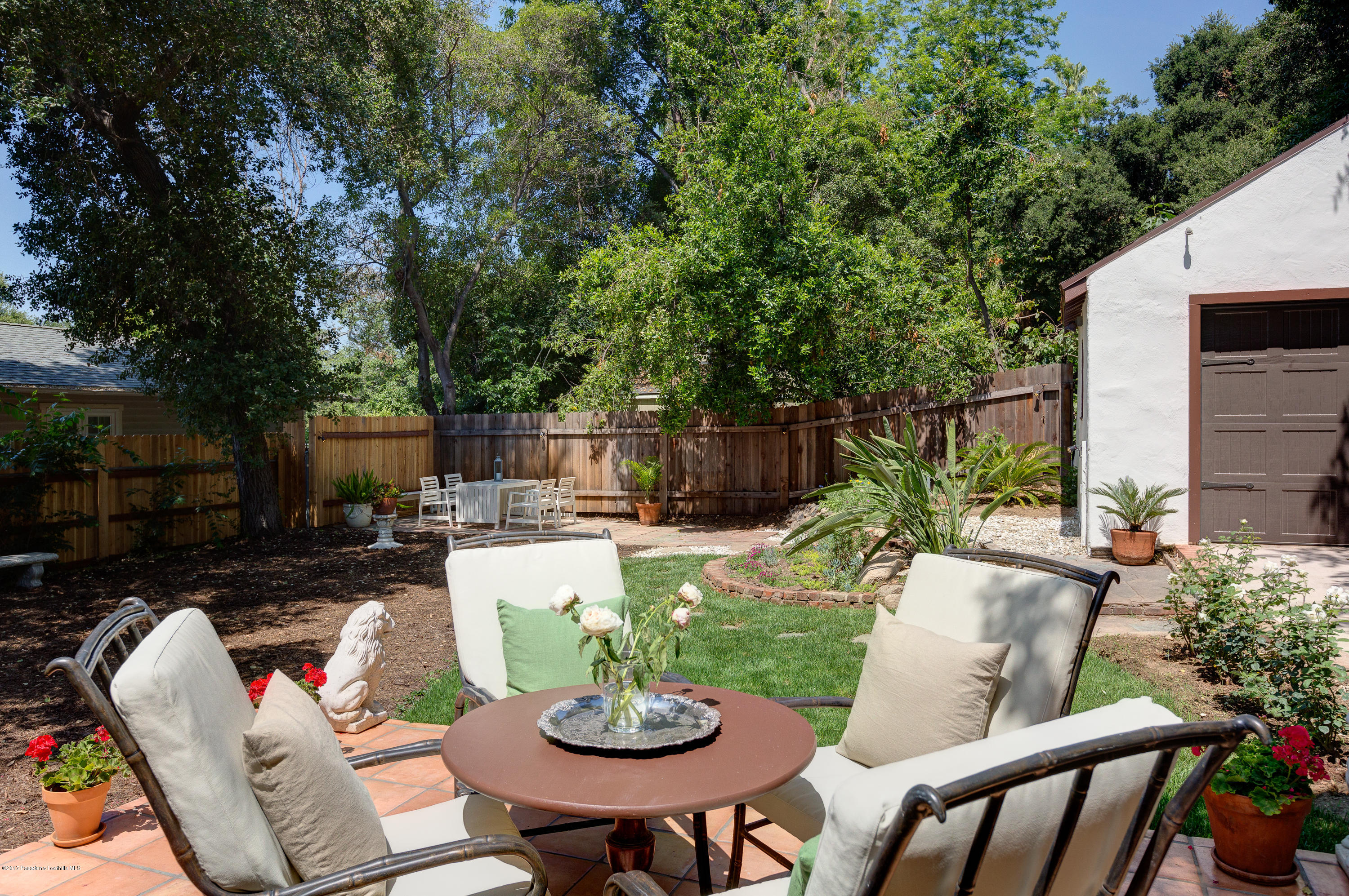 2529 Marengo Avenue Altadena, CA 91001 - Photo 34 of 42 a view of backyard with furniture and outdoor seating