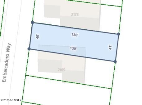 2171 Embarcadero Way Tubac, AZ 85646 - Photo 31 of 37 Lot Dimensions