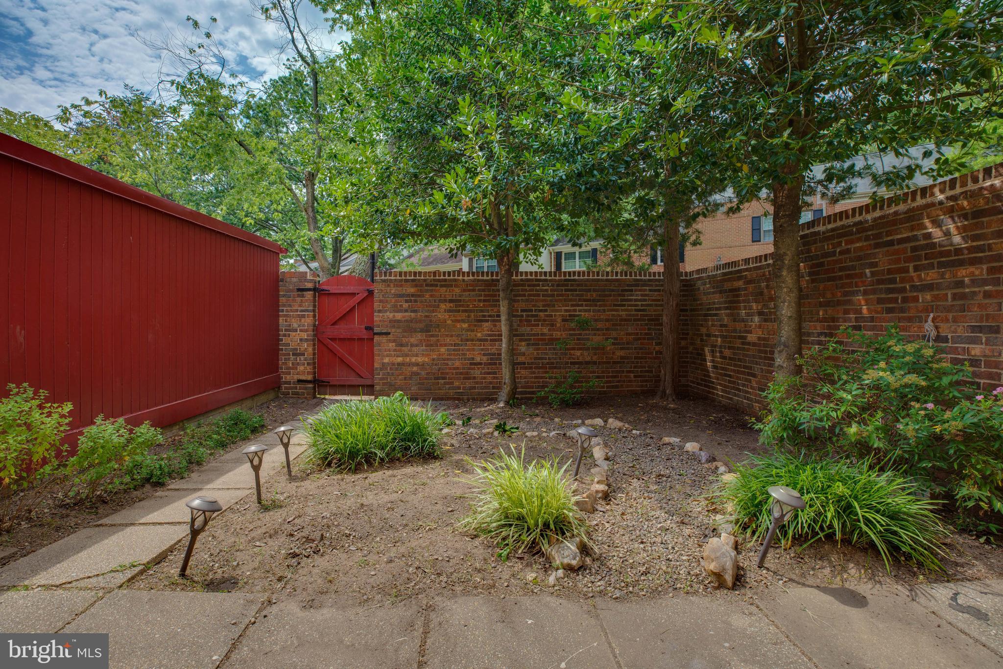 8331 Wickham Road Springfield, VA 22152 - Photo 29 of 31 Fenced private backyard to enjoy morning coffee