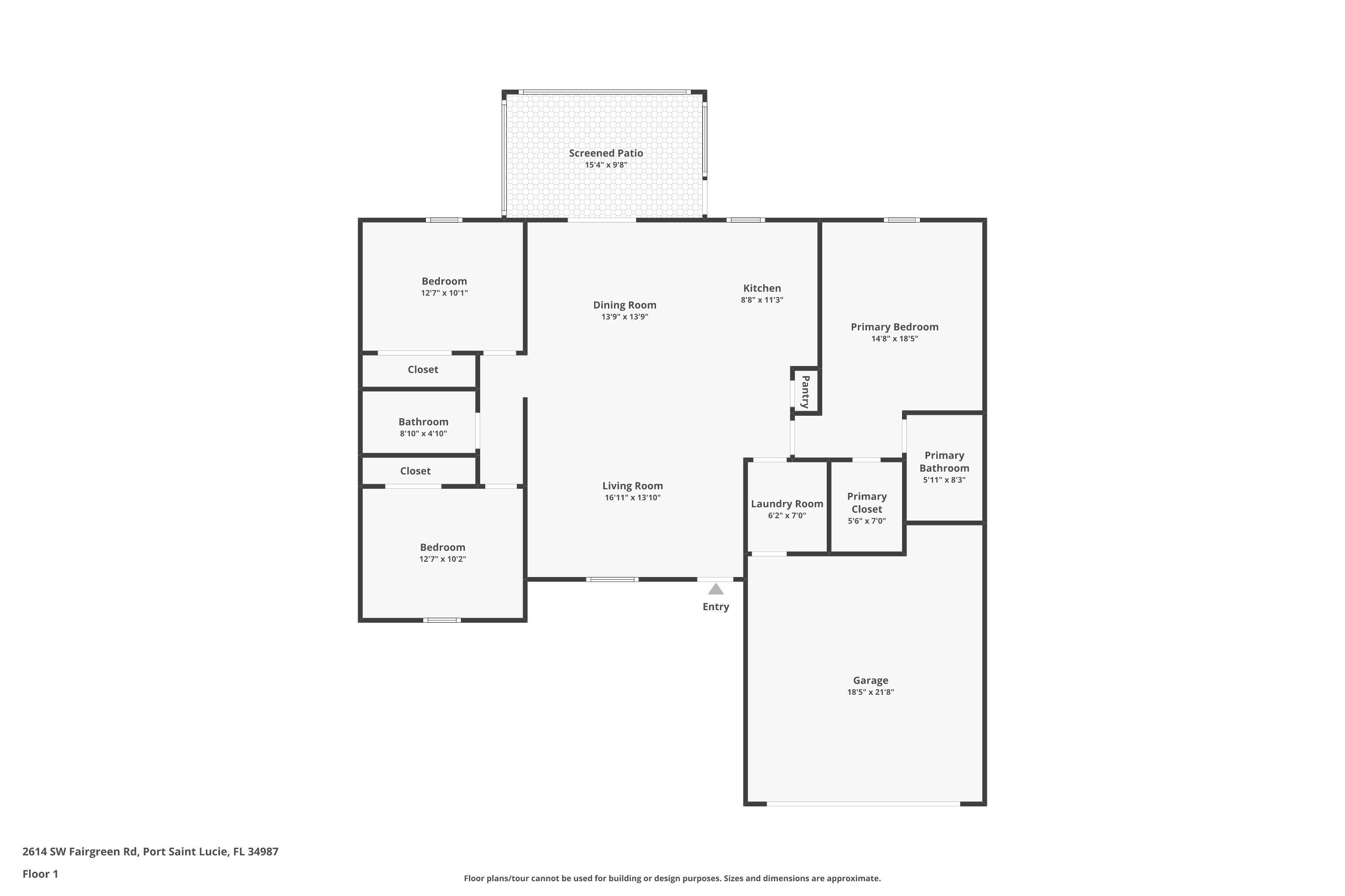2614 Southwest Fairgreen Road Port St. Lucie, FL 34987 - Photo 37 of 37 2-floor-1