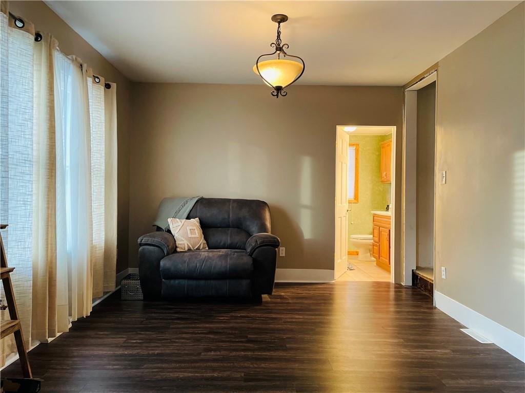 656 Browns Ferry Road Carmichaels, PA 15320 - Photo 16 of 22 a living room with furniture and a wooden floor