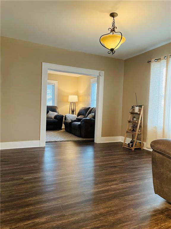 656 Browns Ferry Road Carmichaels, PA 15320 - Photo 17 of 22 a view of a room with wooden floor and furniture