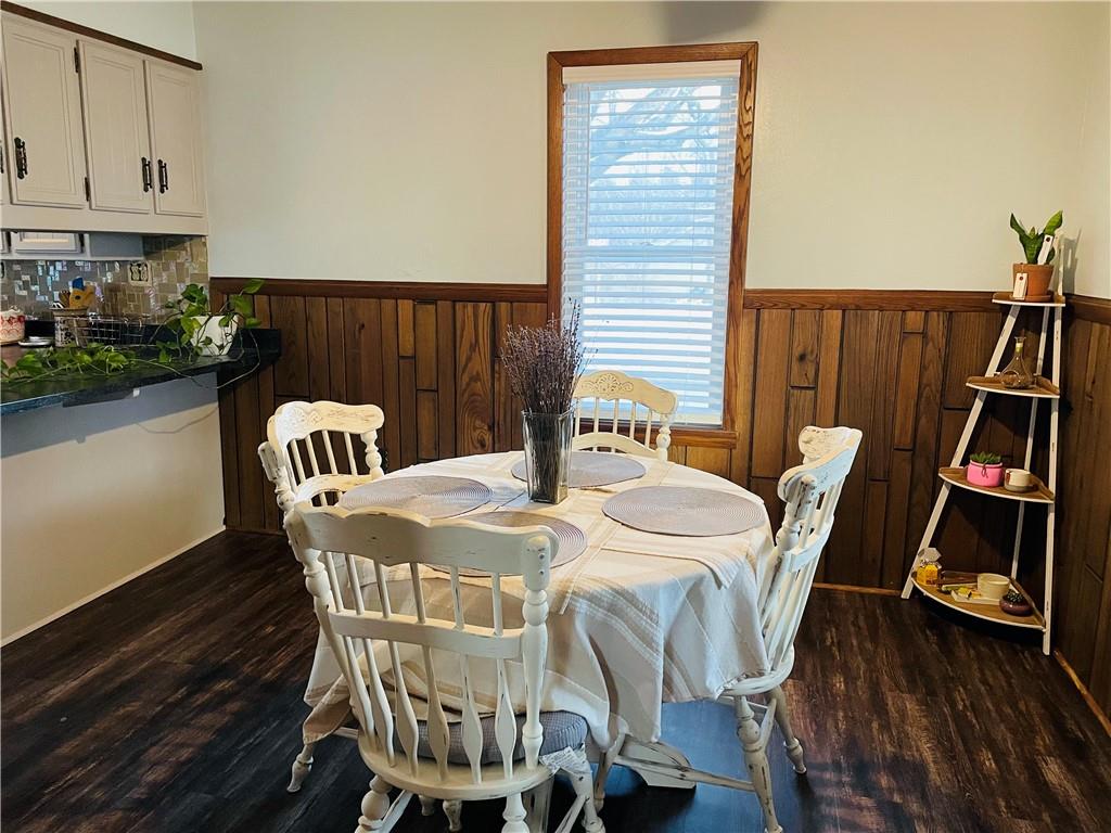 656 Browns Ferry Road Carmichaels, PA 15320 - Photo 10 of 22 a dining room with furniture and wooden floor