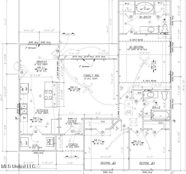 236 Baucum Road Carriere, MS 39426 - Photo 9 of 9 Floor Plan