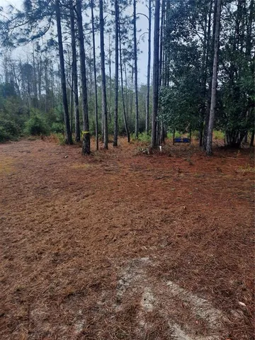a view of outdoor space with trees