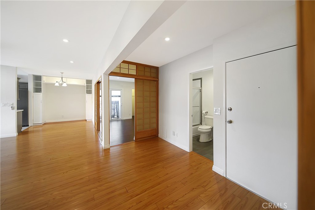 409 Burchett Street, Unit 315 Glendale, CA 91203 - Photo 19 of 34 a view of empty room with wooden floor