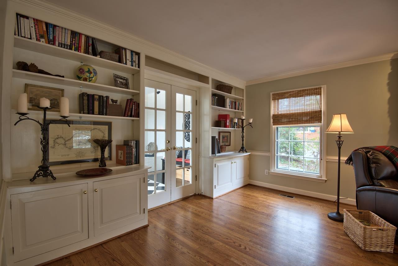 3916 St Marks Road Durham, NC 27707 - Photo 4 of 25 Den built-ins