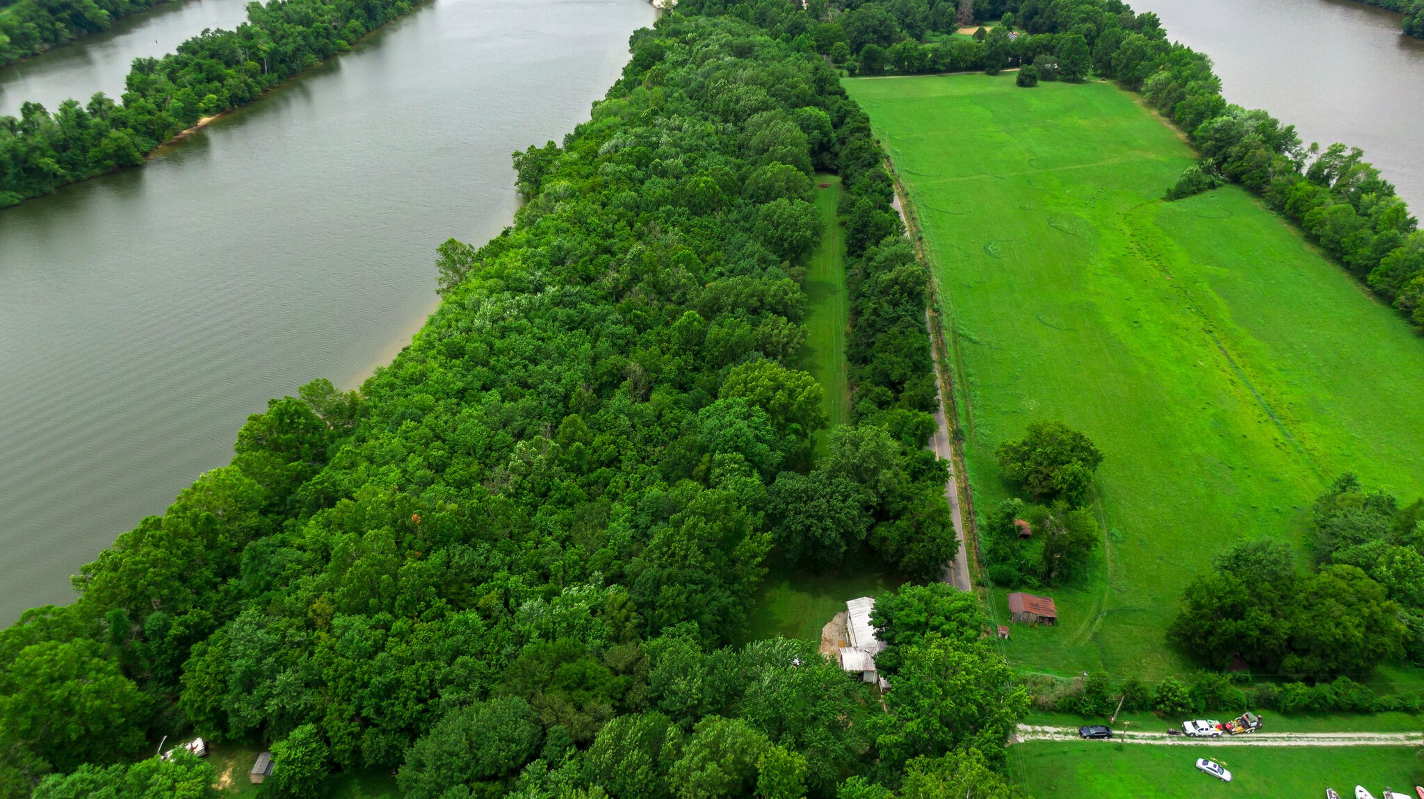 537 Chapmansboro Road Ashland City, TN 37015 - Photo 1 of 28 a view of a garden with a lake view