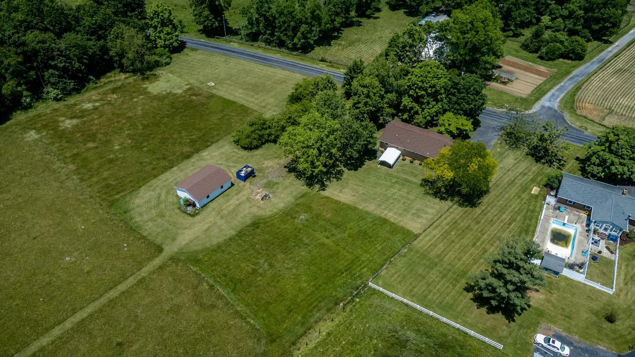 3252 Lyndhurst Road Stuarts Draft, VA 24477 - Photo 60 of 75 an aerial view of a house with a yard