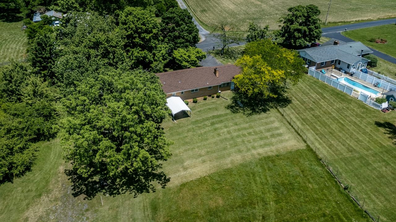 3252 Lyndhurst Road Stuarts Draft, VA 24477 - Photo 75 of 75 an aerial view of residential house with green space