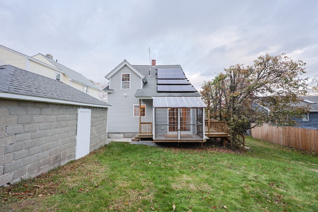 11 Hockanum Way Worcester, MA 01606 - Photo 35 of 36 a view of a house with a yard