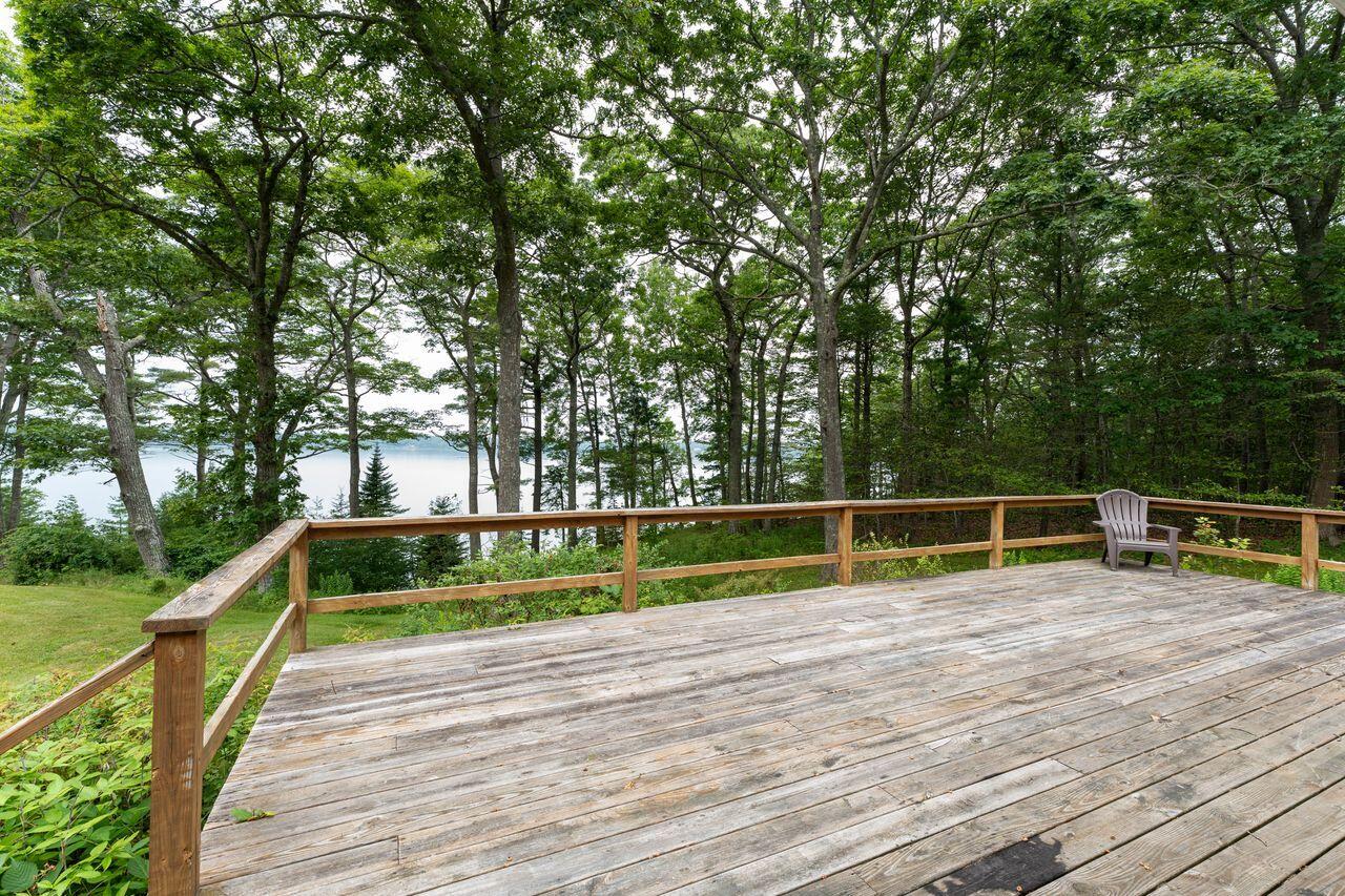 890 Mere Point Road Brunswick, ME 04011 - Photo 32 of 52 water view from deck b