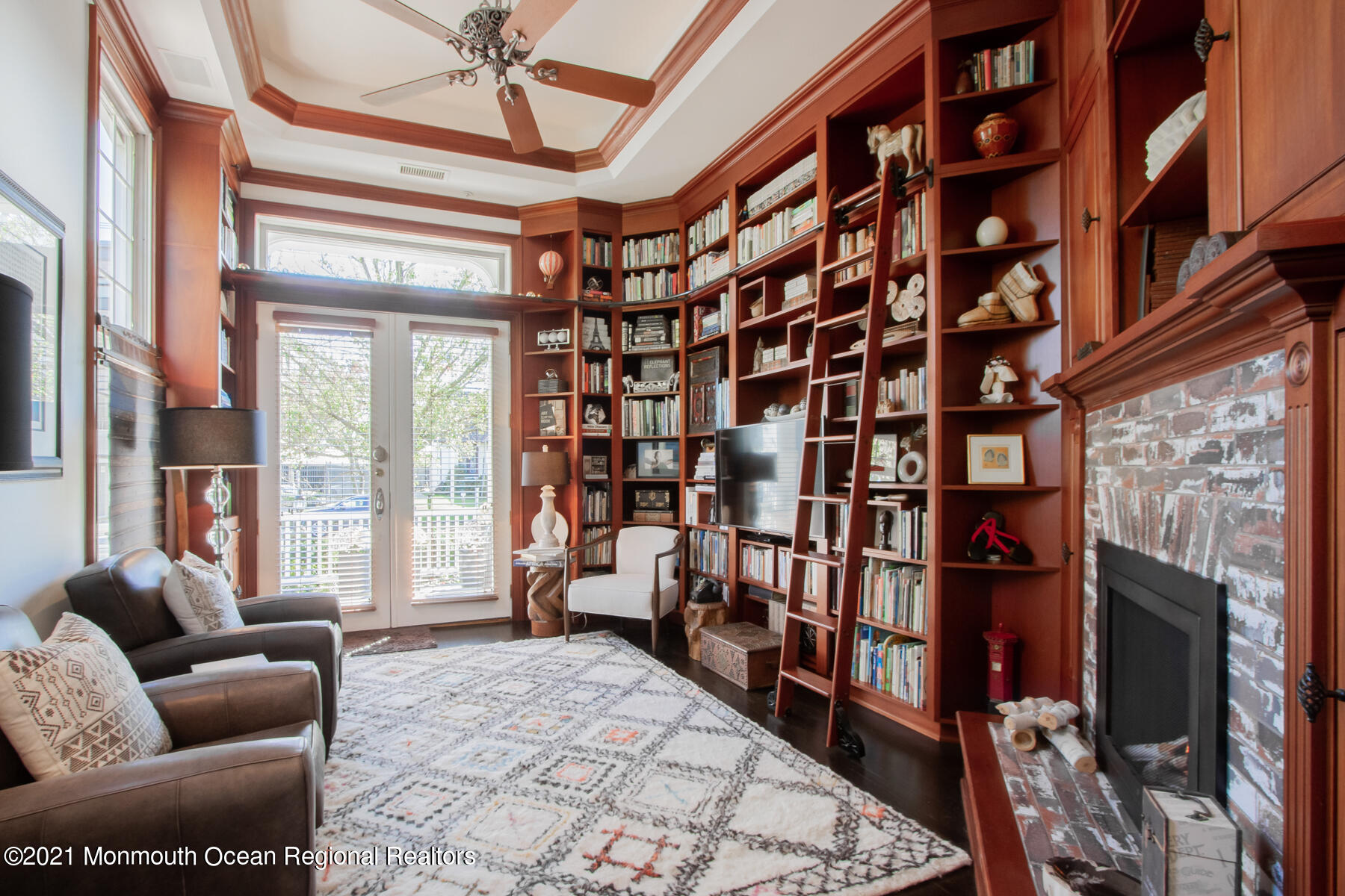 62 B West Front Street Red Bank, NJ 07701 - Photo 13 of 45 a living room with furniture a rug and a large window