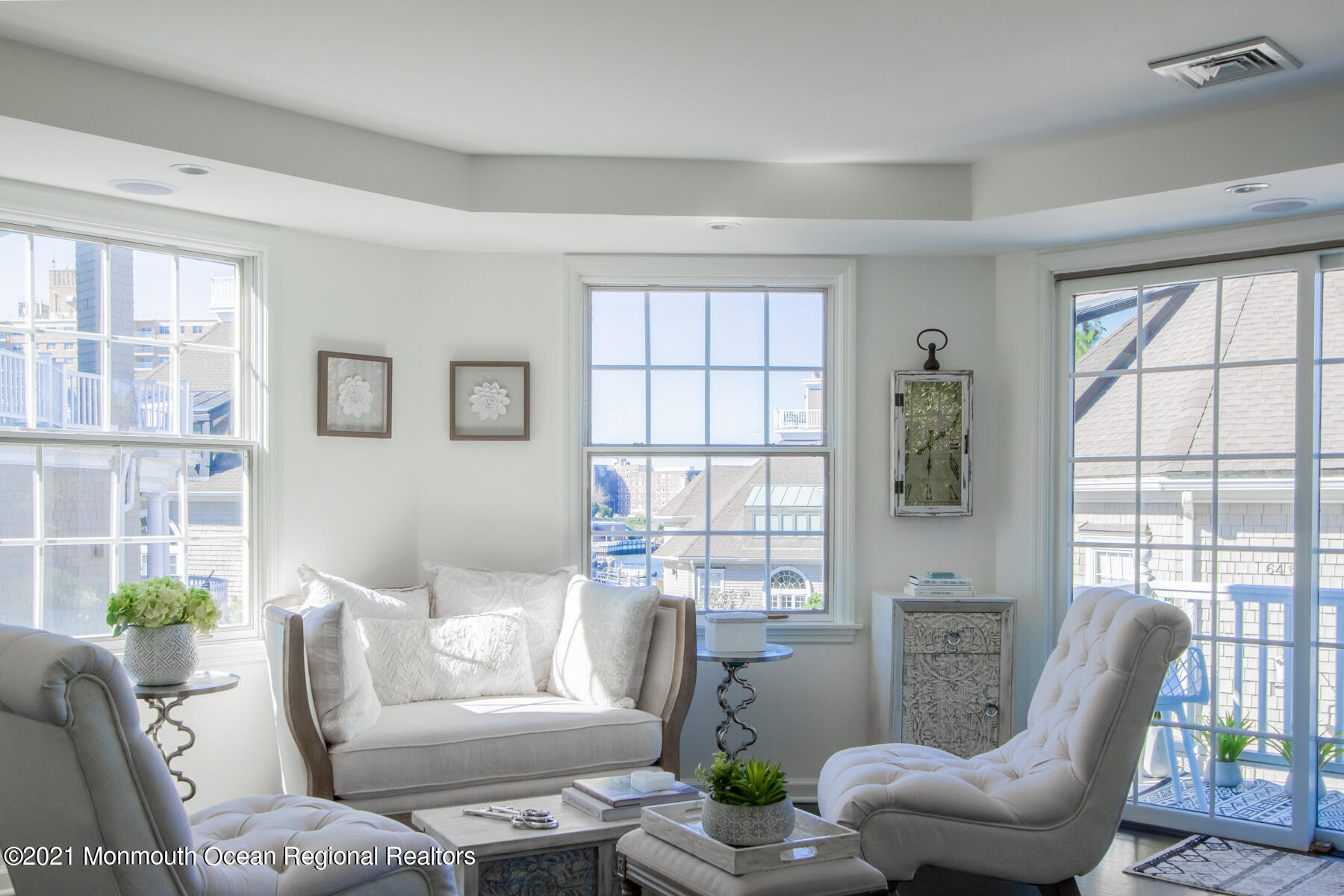 62 B West Front Street Red Bank, NJ 07701 - Photo 18 of 45 a living room with furniture and a potted plant