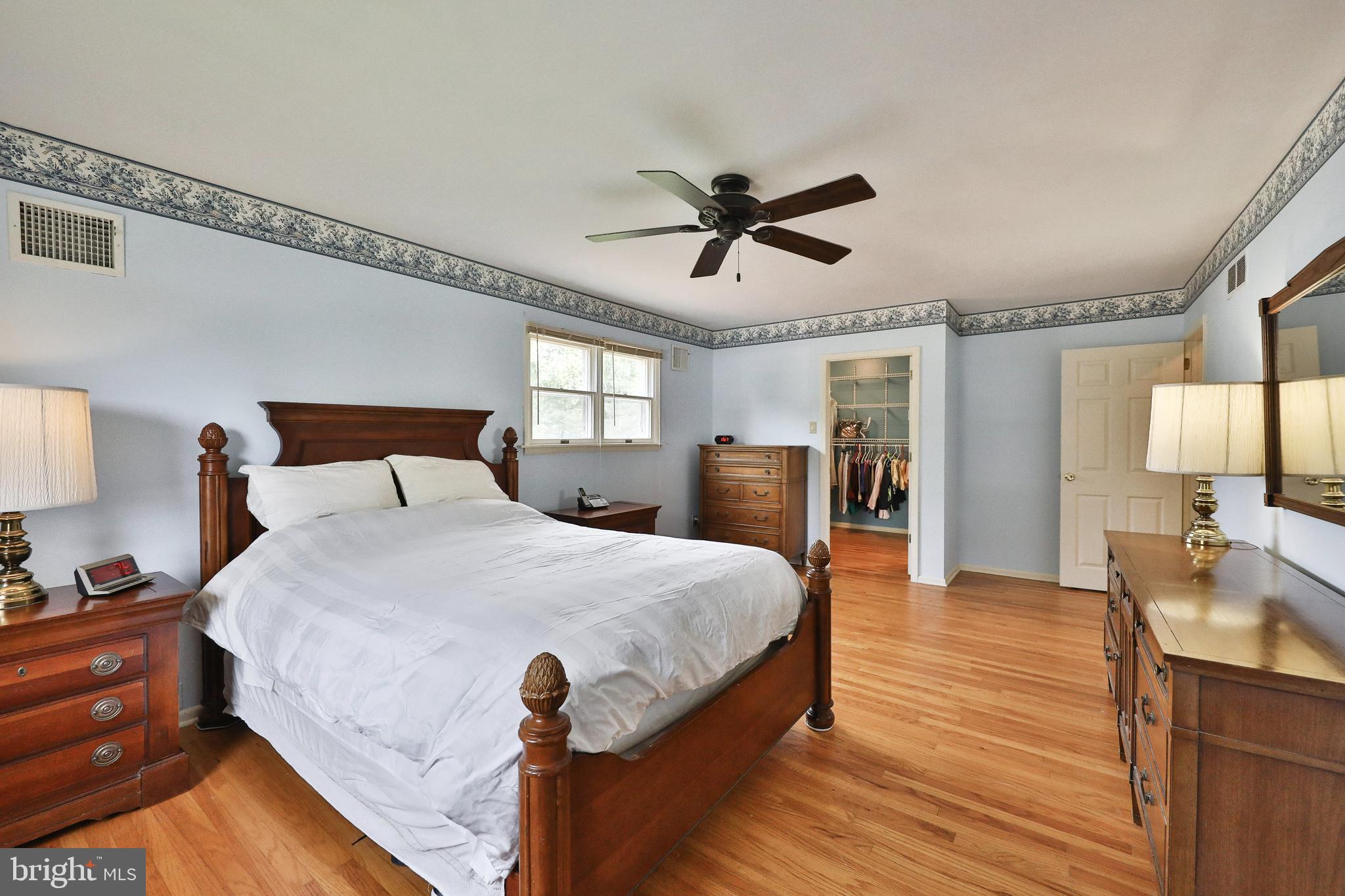 3218 Hayes Road Norristown, PA 19403 - Photo 14 of 24 Walk-In Closet + Ceiling Fan