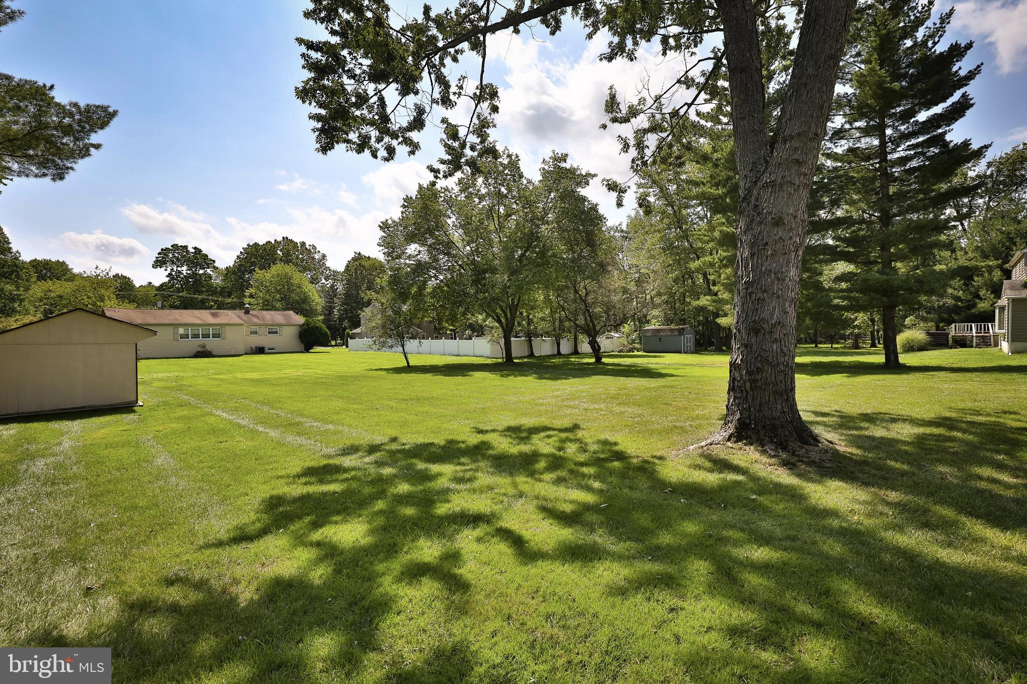 3218 Hayes Road Norristown, PA 19403 - Photo 21 of 24 1/2 Acre of Level, Rear Yard