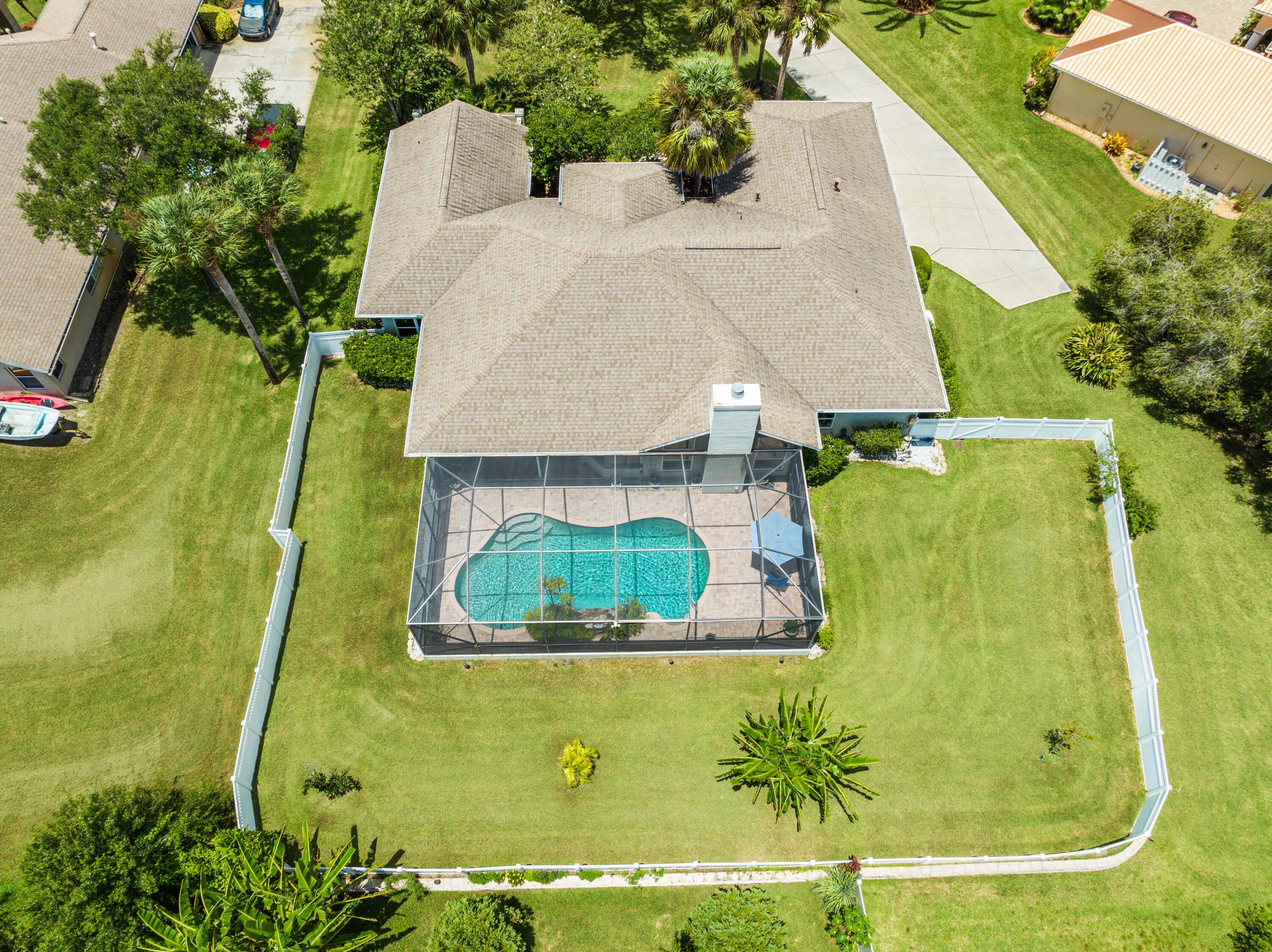 3455 Shady Run Road Melbourne, FL 32934 - Photo 36 of 47 an aerial view of a swimming pool