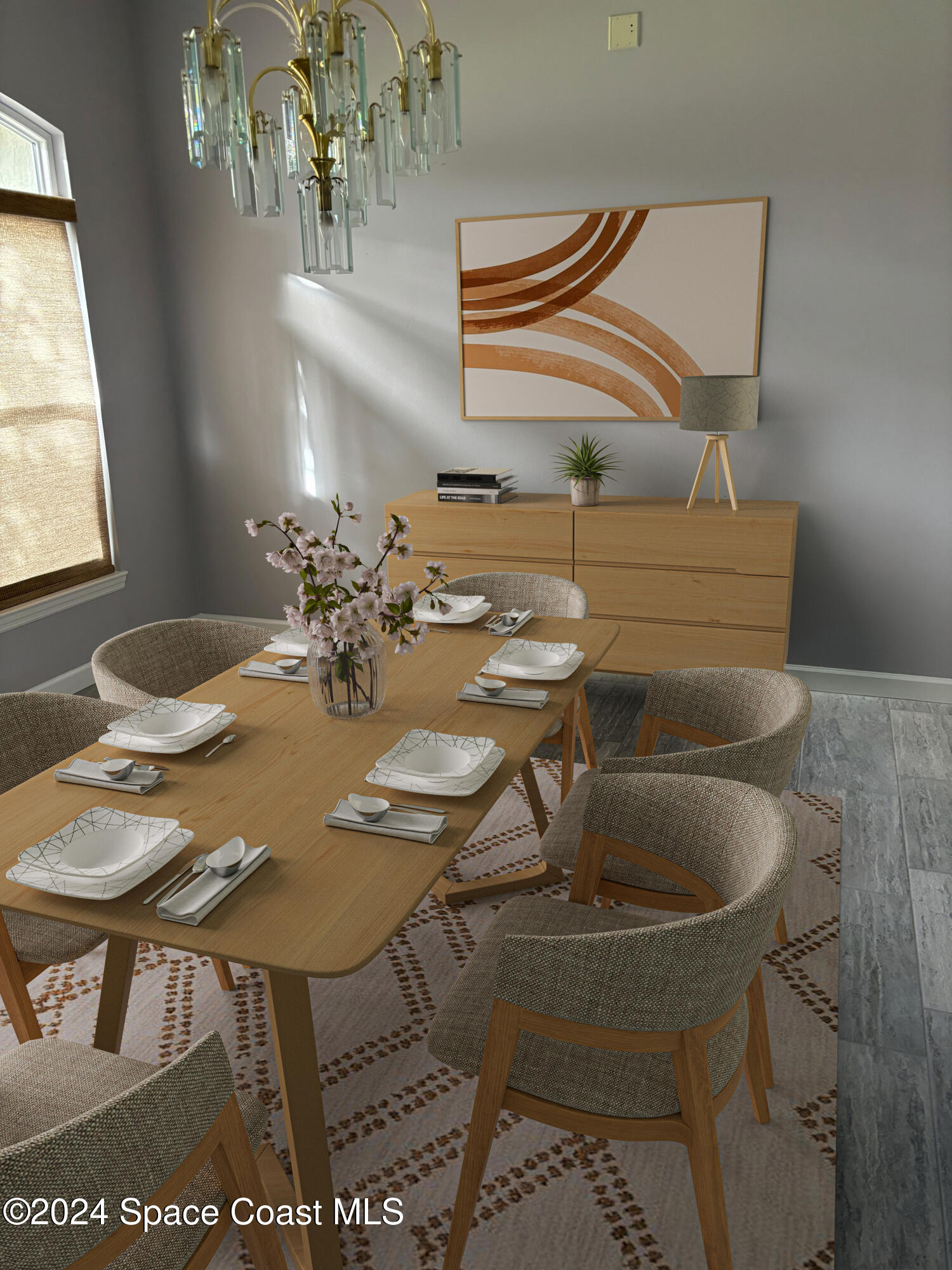 3455 Shady Run Road Melbourne, FL 32934 - Photo 5 of 47 a dining room with table and chairs