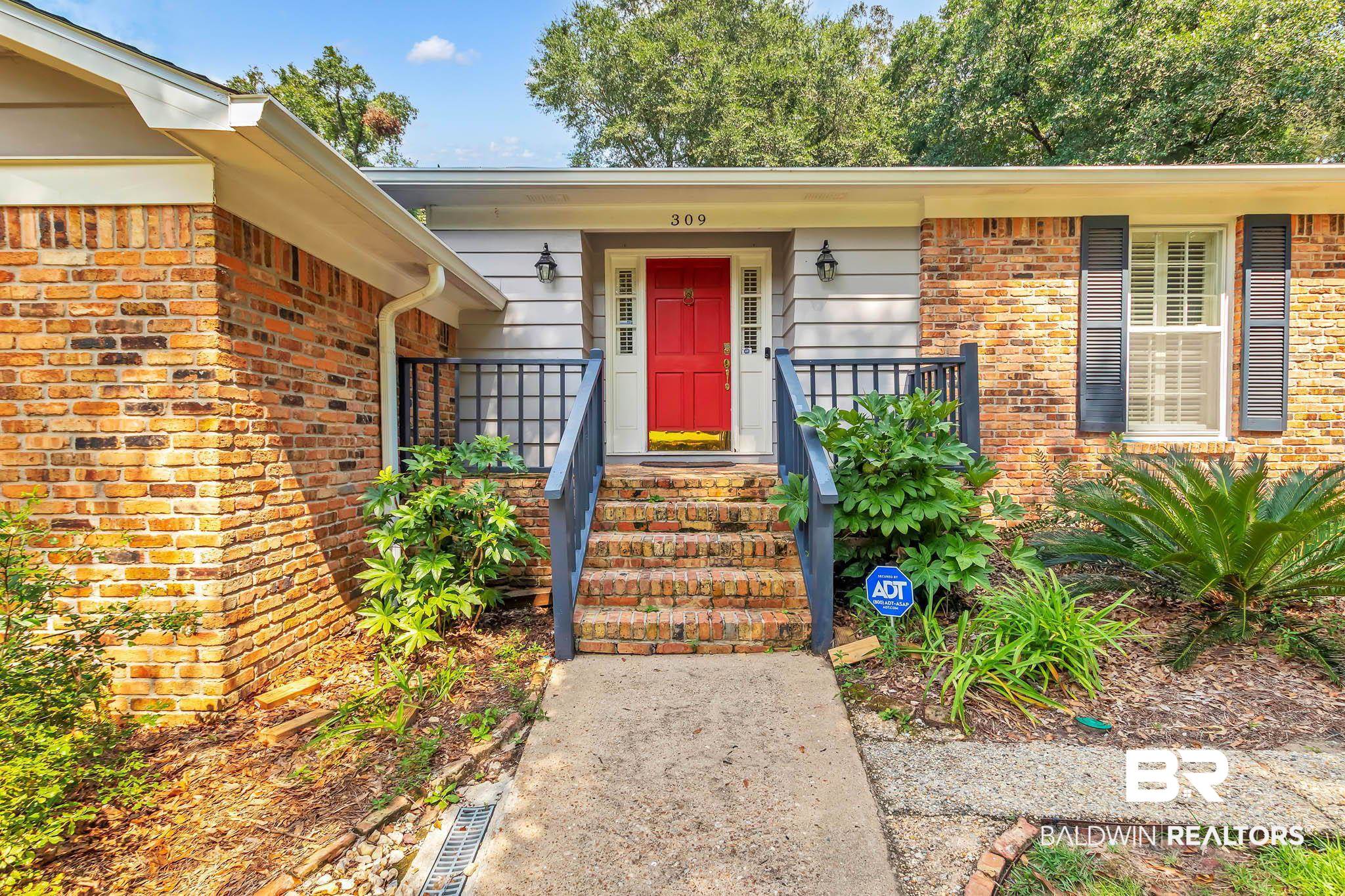 309 West Brandy Run Road Mobile, AL 36608 - Photo 8 of 100 Entrance to property with brick siding
