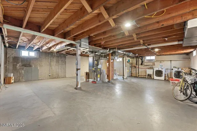 a view of a bike garage