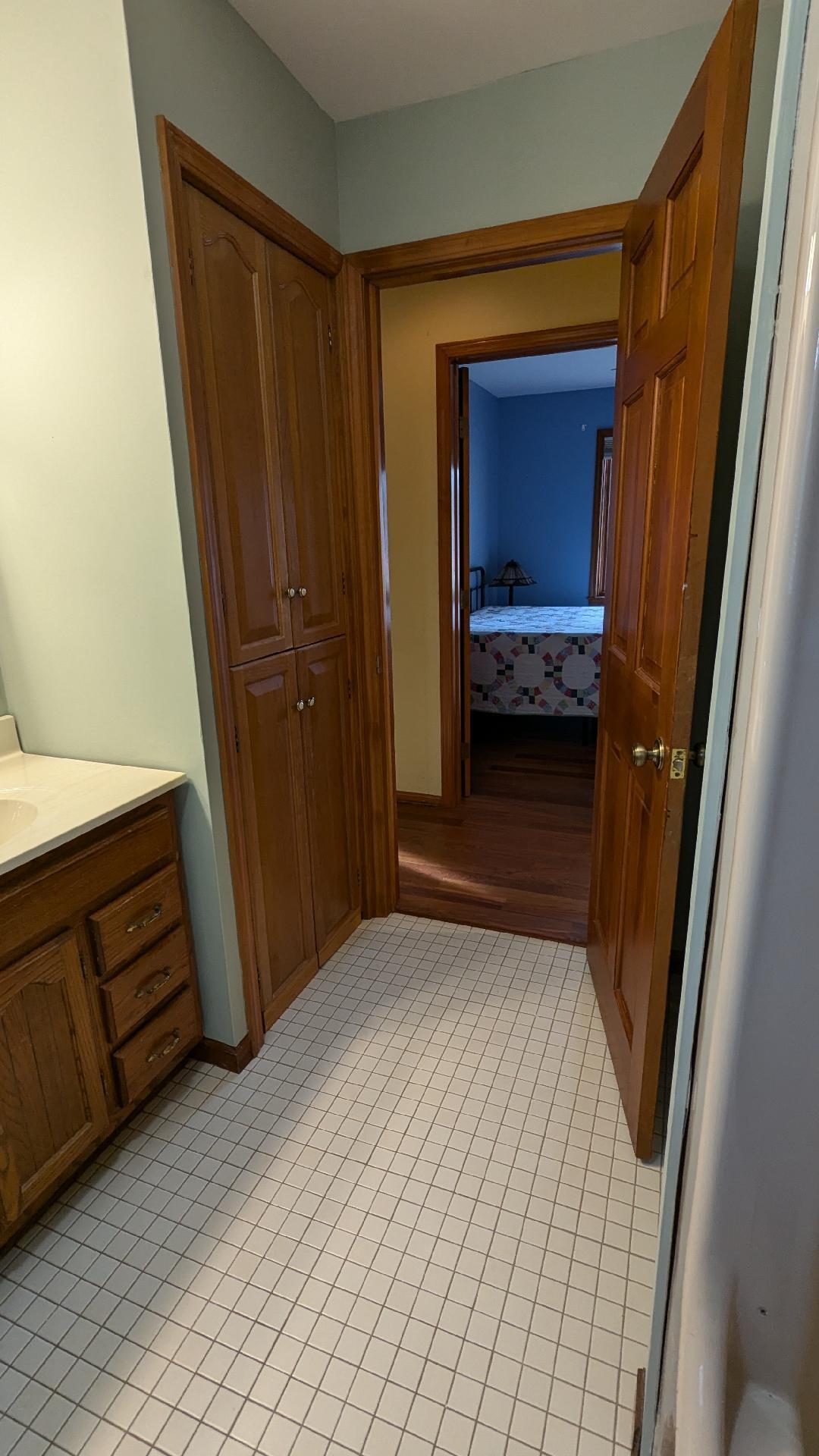 3341 Jungle Inn Road Arcadia, MI 49613 - Photo 19 of 44 Bathroom Tile Floor