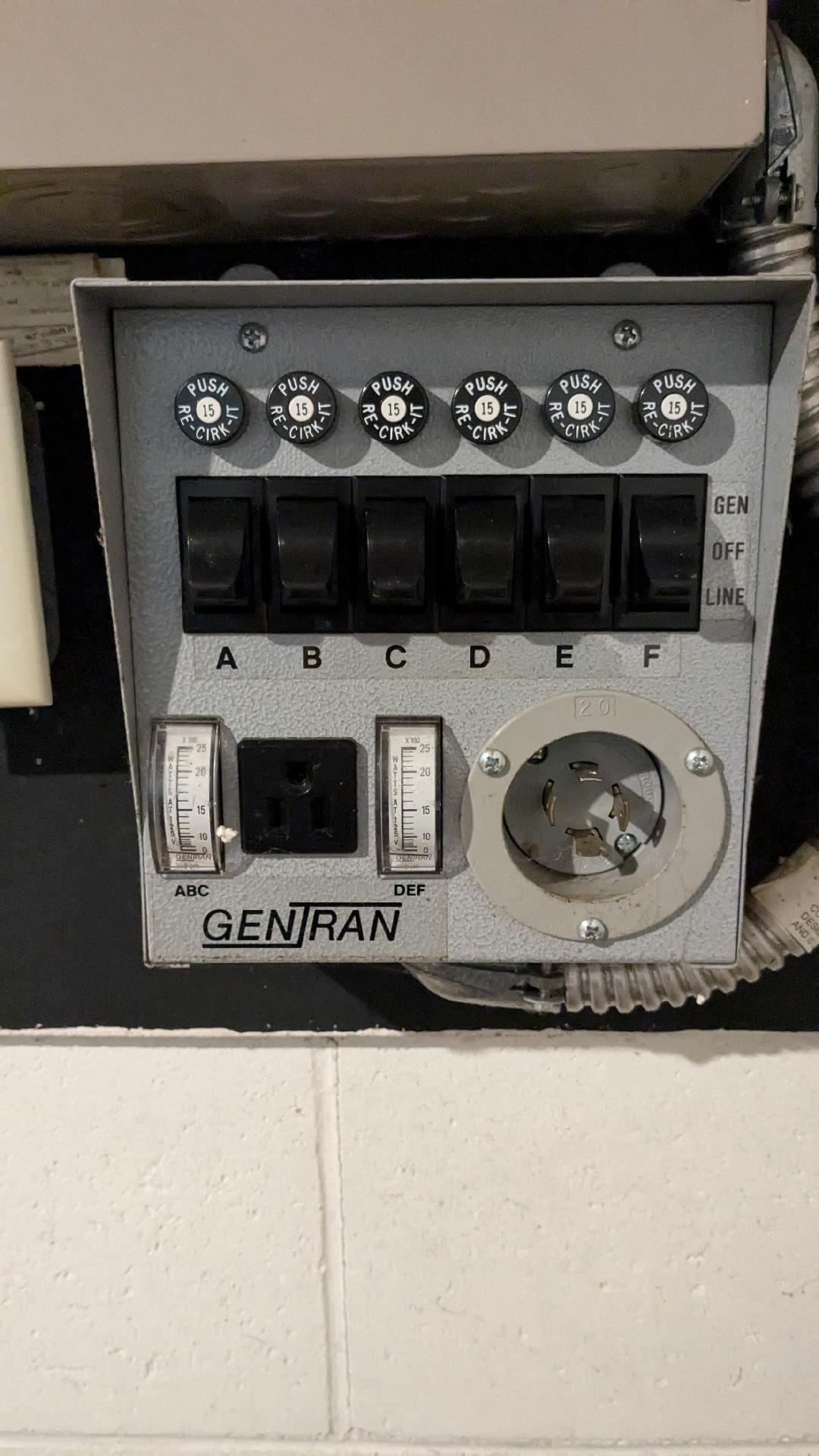 3341 Jungle Inn Road Arcadia, MI 49613 - Photo 24 of 44 Generator Panel