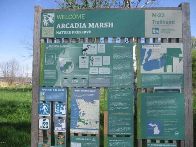 3341 Jungle Inn Road Arcadia, MI 49613 - Photo 36 of 44 Enjoy nearby Arcadia Marsh and Boardwalk