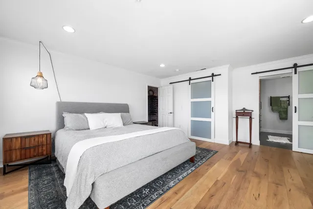 an aerial view of a city with lots of residential buildings