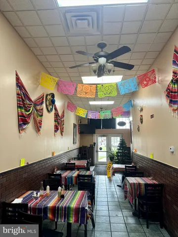 a room with gym equipment