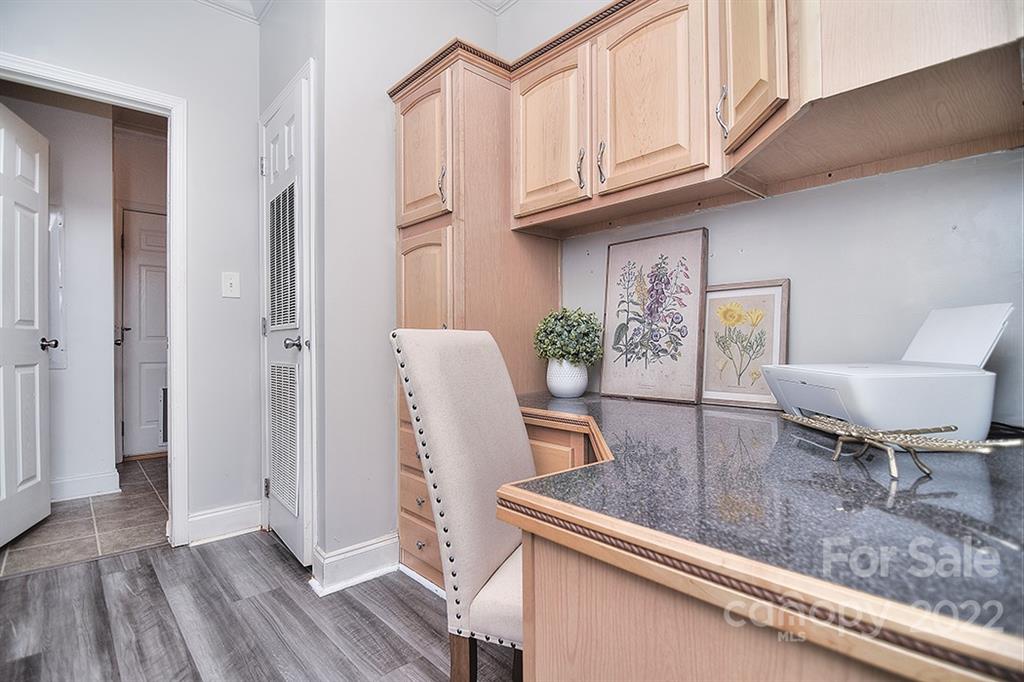 130 Printhad Road Dallas, NC 28034 - Photo 19 of 43 a view of kitchen with furniture and wooden floor