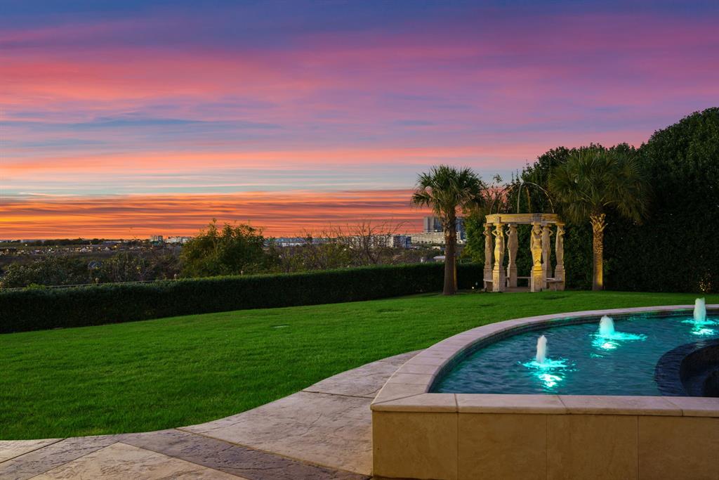 6509 Sudbury Road Plano, TX 75024 - Photo 17 of 23 View of swimming pool featuring a yard, a patio, and a pergola