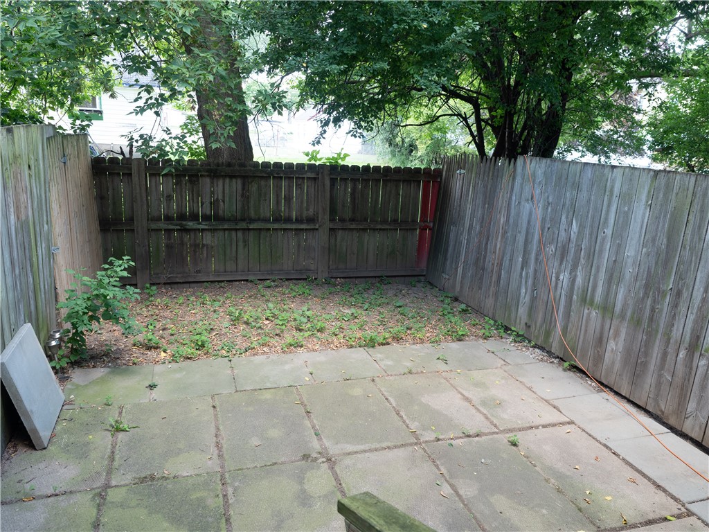 1340 Emerson Street, Unit B Rochester, NY 14606 - Photo 36 of 36 Fully fenced patio