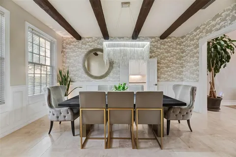 a room with furniture and a wooden floor