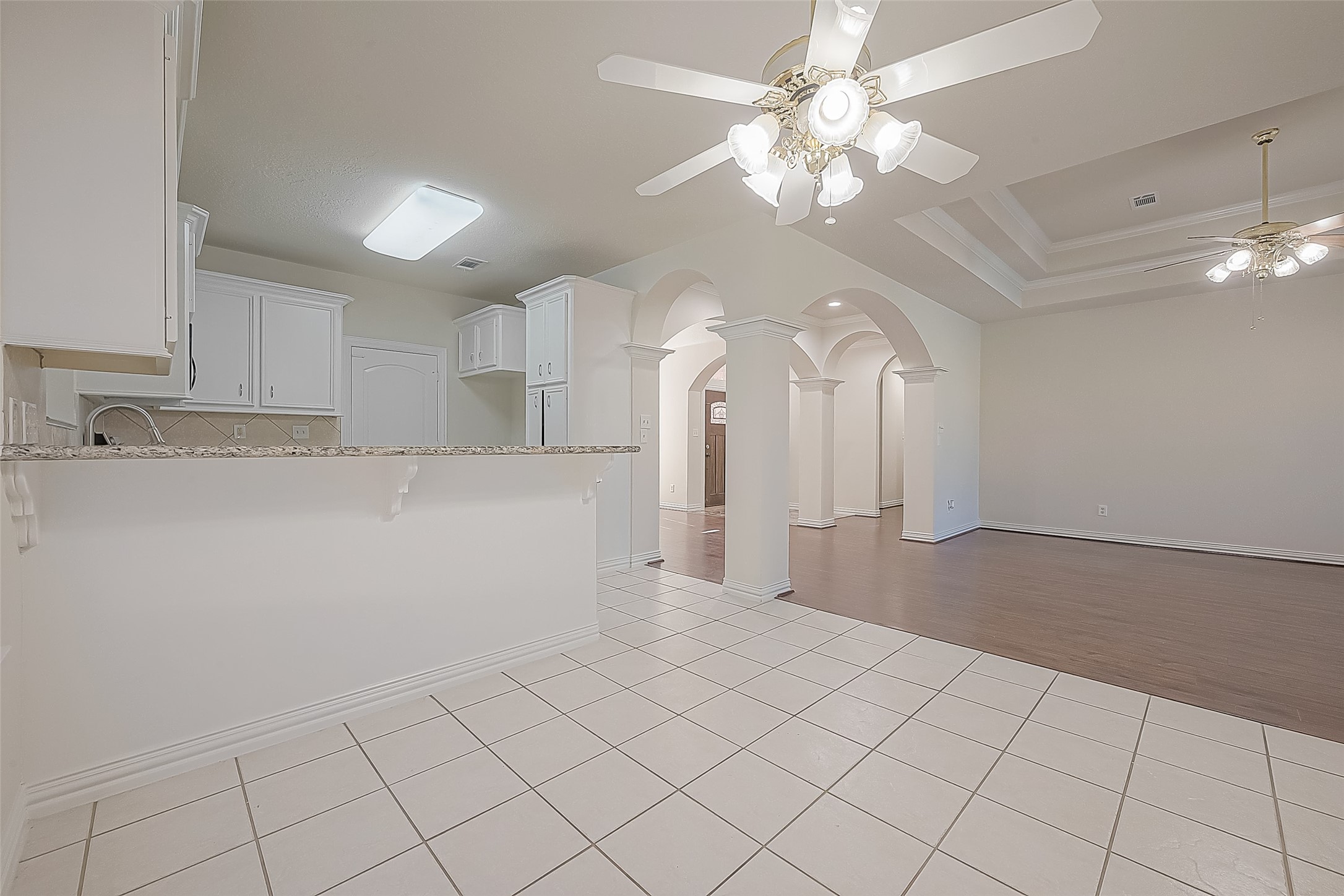 1189 Lovett Street Tomball, TX 77375 - Photo 18 of 36 a view of a kitchen with marble kitchen and cabinets