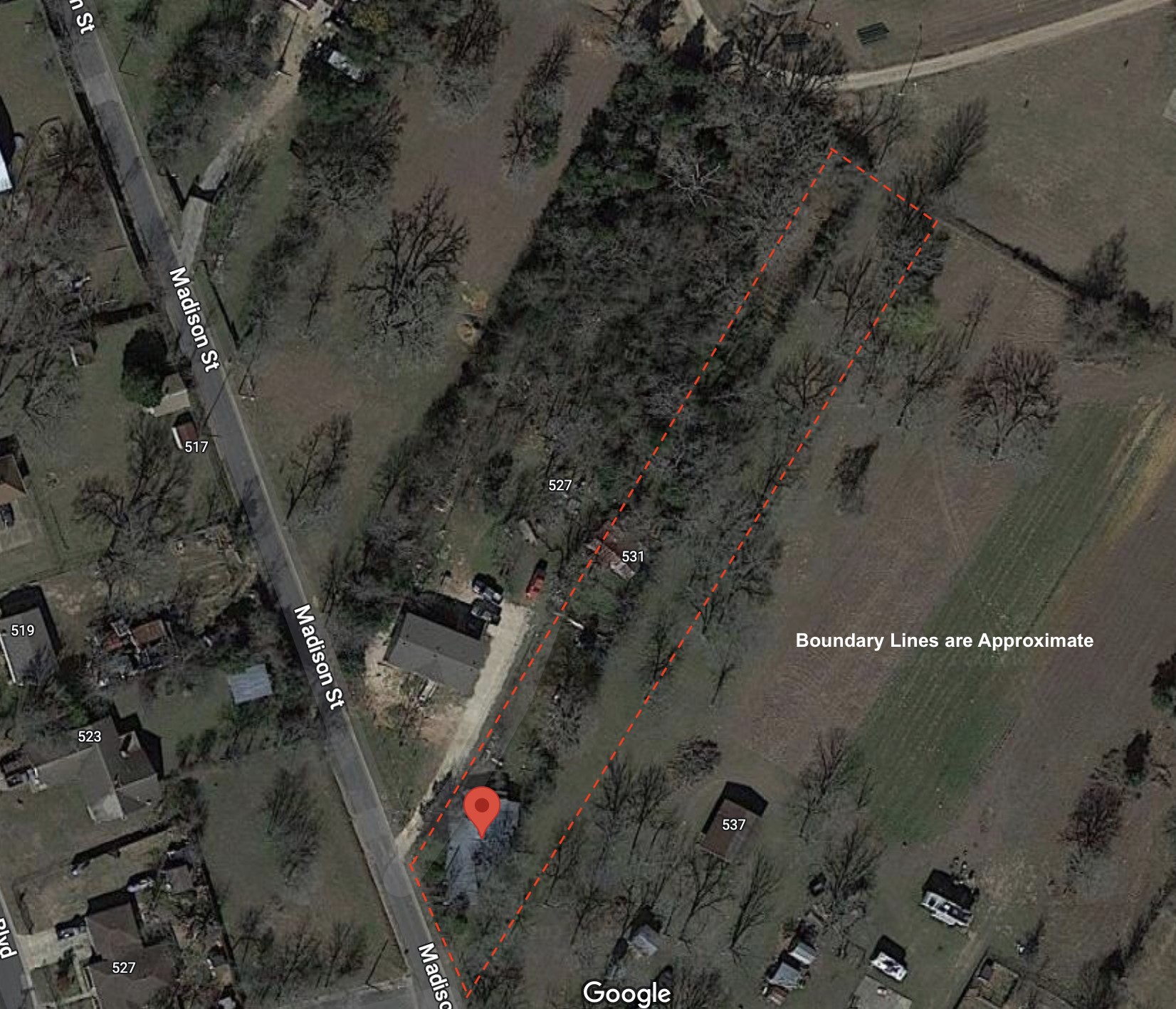 529 Madison Street Elgin, TX 78621 - Photo 12 of 13 Aerial View