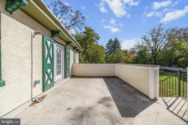a view of outdoor space and deck