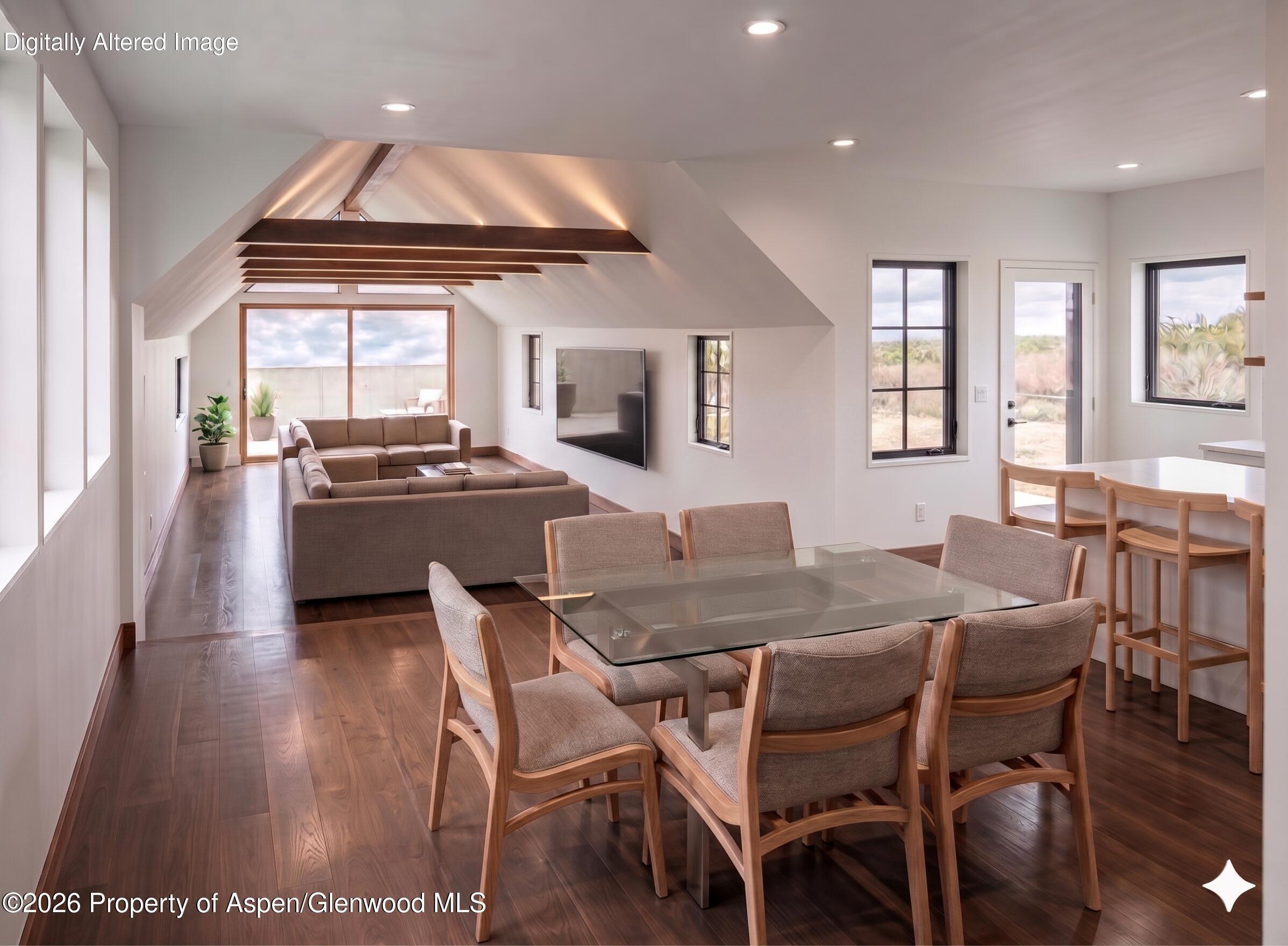 166 Swinging Bridge Lane Basalt, CO 81621 - Photo 7 of 33 Rendering of Open Concept