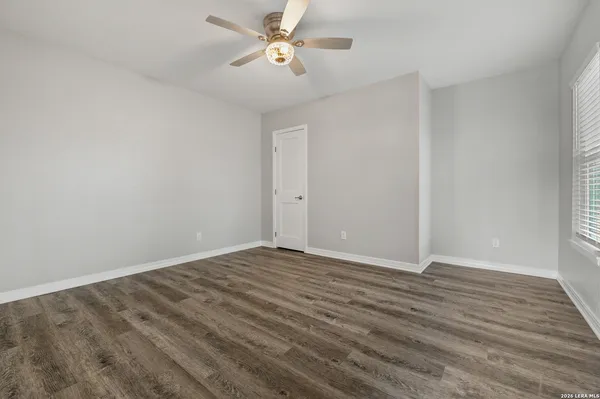 wooden floor in an empty room