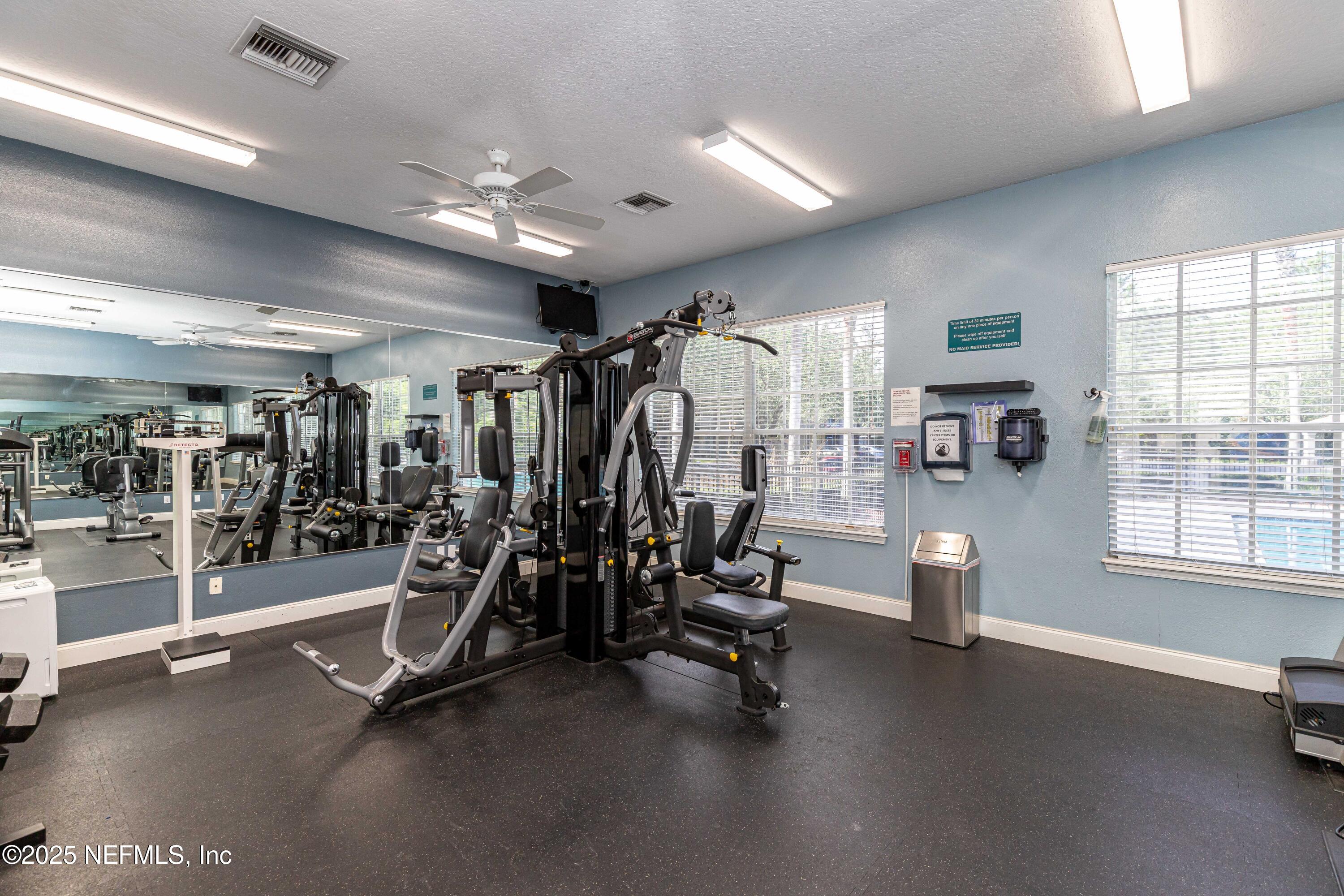 10550 Baymeadows Road, Unit 610 Jacksonville, FL 32256 - Photo 34 of 35 a view of a room with gym equipment