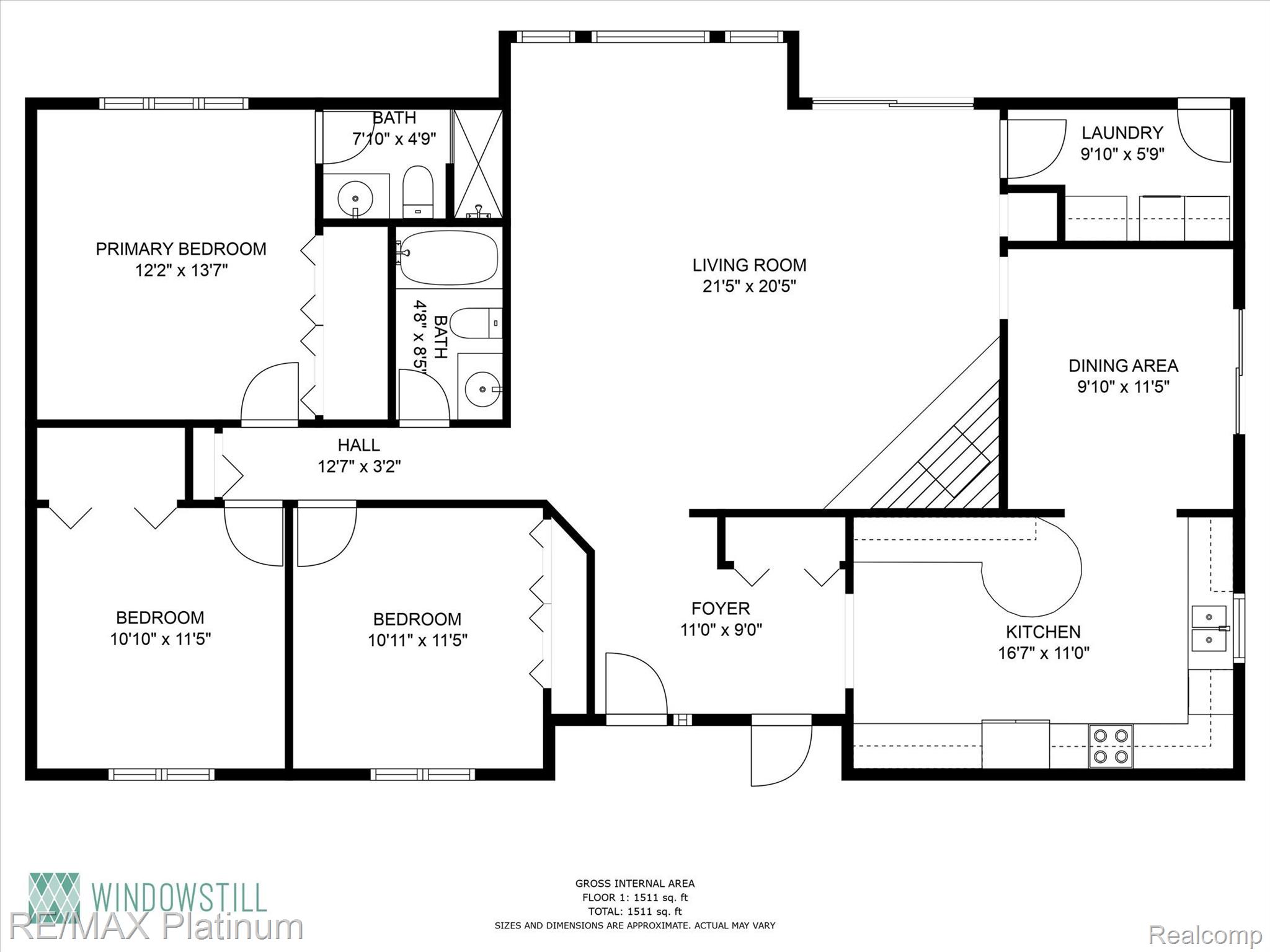 11157 Wynns Road Pinckney, MI 48169 - Photo 33 of 33 Layout with measurements