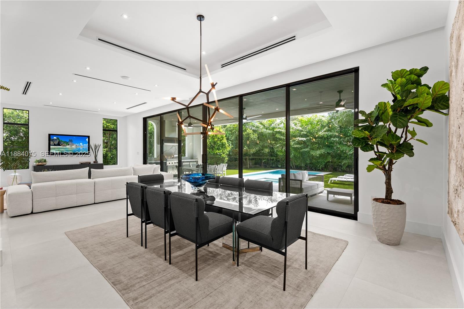7001 Southwest 71st Avenue Miami, FL 33143 - Photo 5 of 50 a view of a dining room with furniture window and outside view