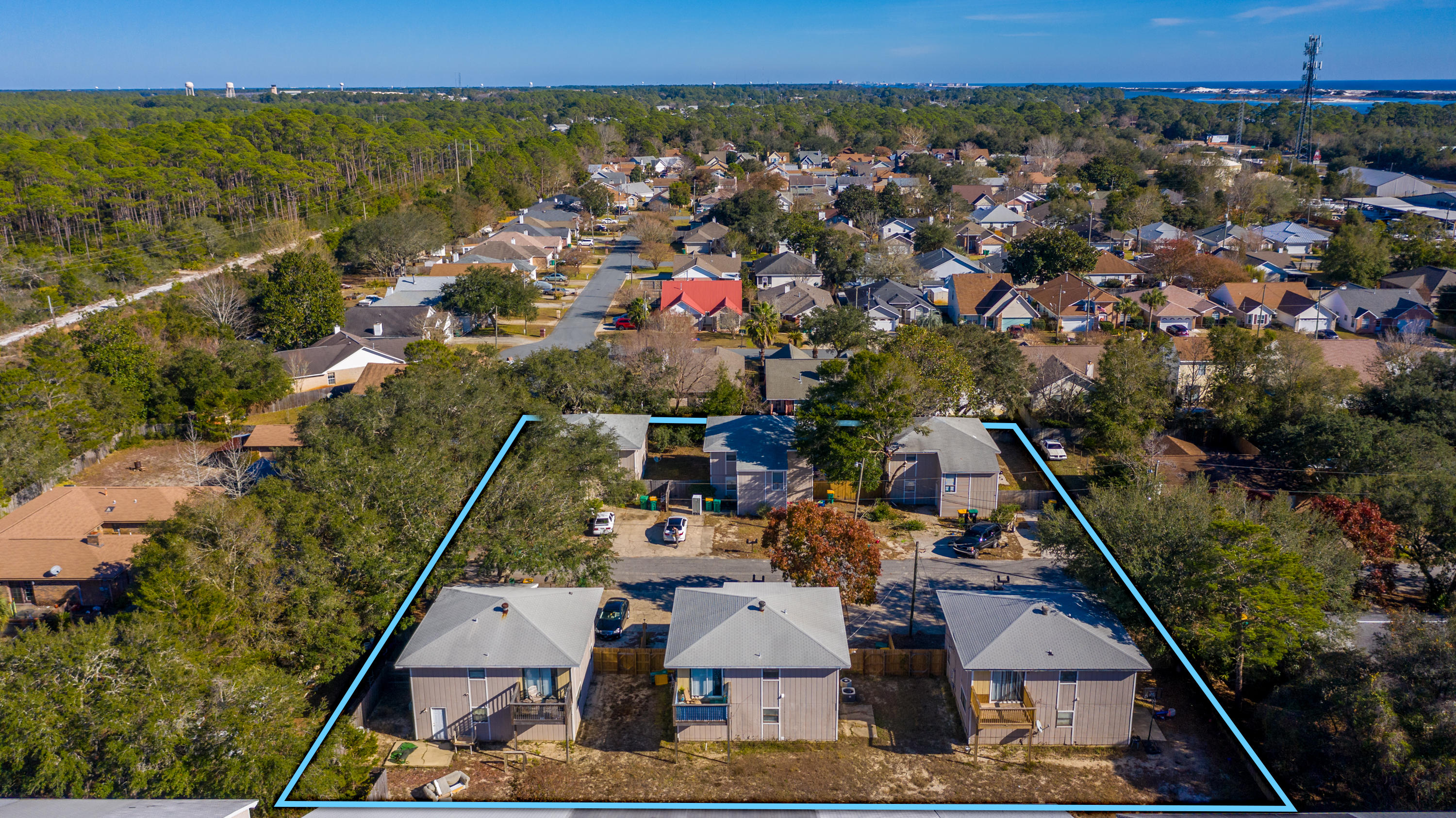 98 Josie Road Mary Esther, FL 32569 - Photo 28 of 32 Josie Rd Apartments Aerial-3